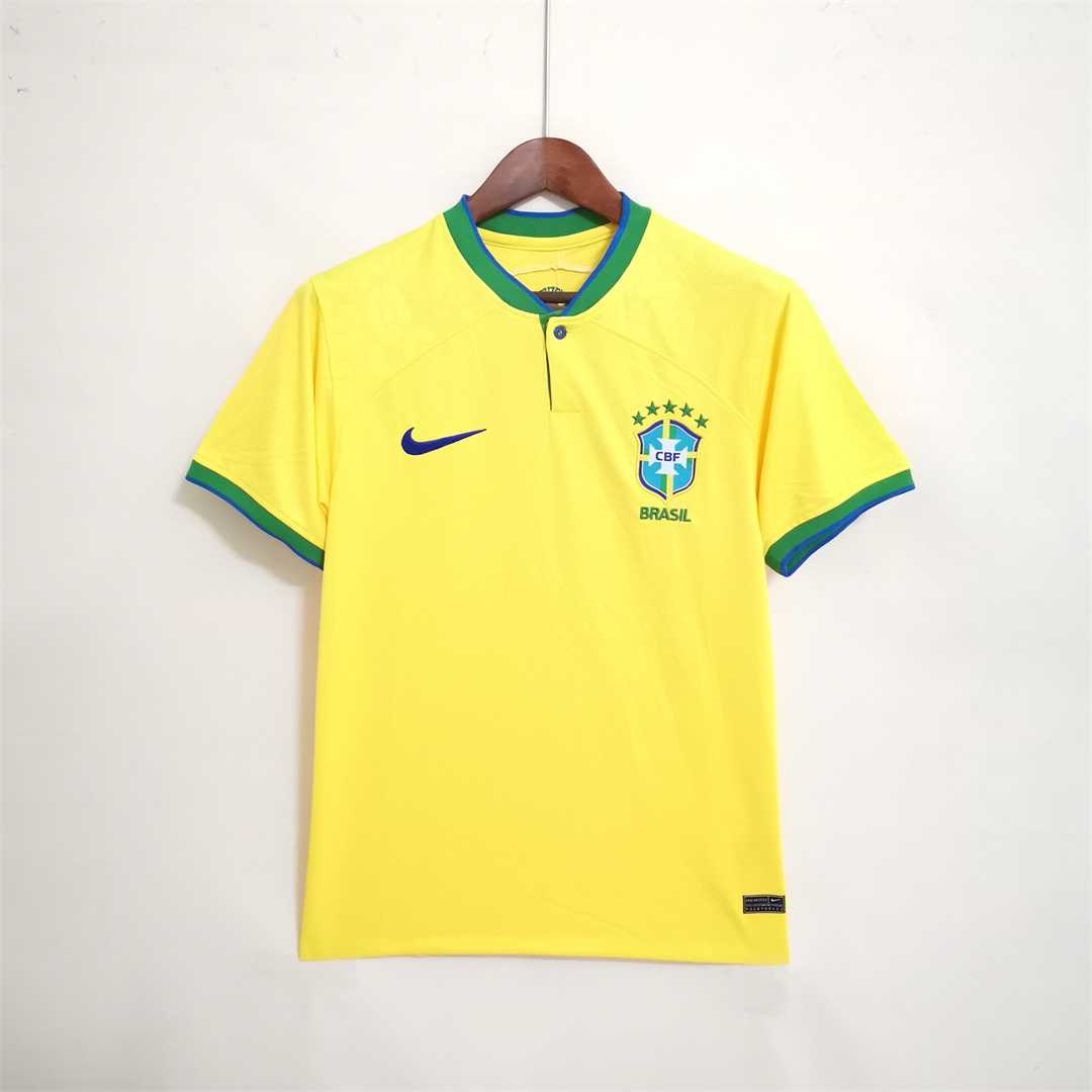 AAA Quality Brazil 2022 World Cup Home Soccer Jersey